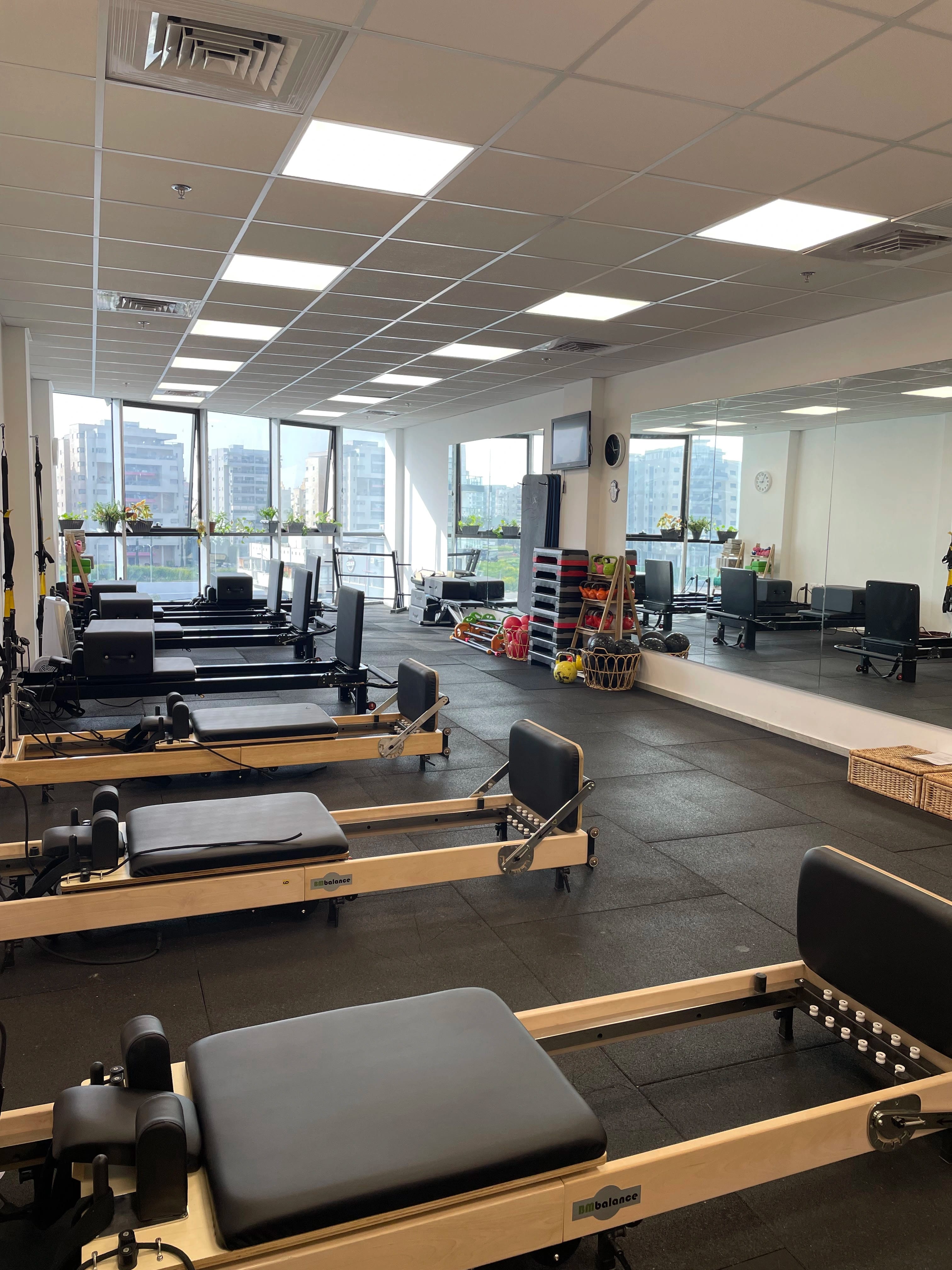 Katrin Studio interior showing premium Pilates reformer machines